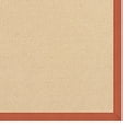 thumbnail image 3 of Linon Home Décor Athena Area Rug or Runner Collection, Natural and Burnt Orange, 4' x 6', 3 of 5