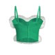 thumbnail image 3 of Camisola moldeadora de cintura con hebilla de lazo de color sólido navideño para mujer, top de poliéster, 3 of 3