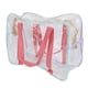 thumbnail image 1 of Bolsas transparentes grandes, cierre de cremallera tamao L buena capacidad de almacenamiento Reduce fugas bolsas de hombro transparentes para nadar para maquillaje cosmético LHCER Bolsos grandes transparentes, 1 of 1
