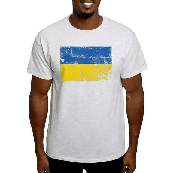 CafePress - Stand With Ukraine T Shirt - Men's Classic Graphic T-Shirt