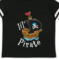 thumbnail image 4 of Inktastic Lil' Pirate Pirate Ship, Blue Bandana Boys or Girls Toddler T-Shirt, 4 of 5