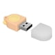 thumbnail image 5 of Mini unidad flash USB 2.0 con forma de orejas de gato, regalo innovador, unidad flash USB para coche, PC, portátil, naranja y amarillo, 64 GB, 5 of 5