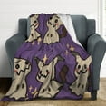 thumbnail image 7 of Pokemon Mimikyu Throw Blanket Cute Flannel for Boys Girls Men Women, 7 of 7