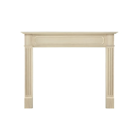 

Pearl Mantels Alamo Transitional Styled Mantel Surround Constructed With Hand Chosen Grade A Wood And Wood Veneers Unfinished Paint And Stain Grade Interior Opening 50 W x 42 H
