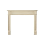 Pearl Mantels Alamo Transitional Styled Mantel Surround, Constructed With Hand Chosen Grade A Wood And Wood Veneers, Unfinished, Paint And Stain Grade, Interior Opening 50"W x 42"H