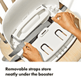 thumbnail image 3 of OXO Tot Perch Booster Seat with Straps, Blossom, 3 of 6