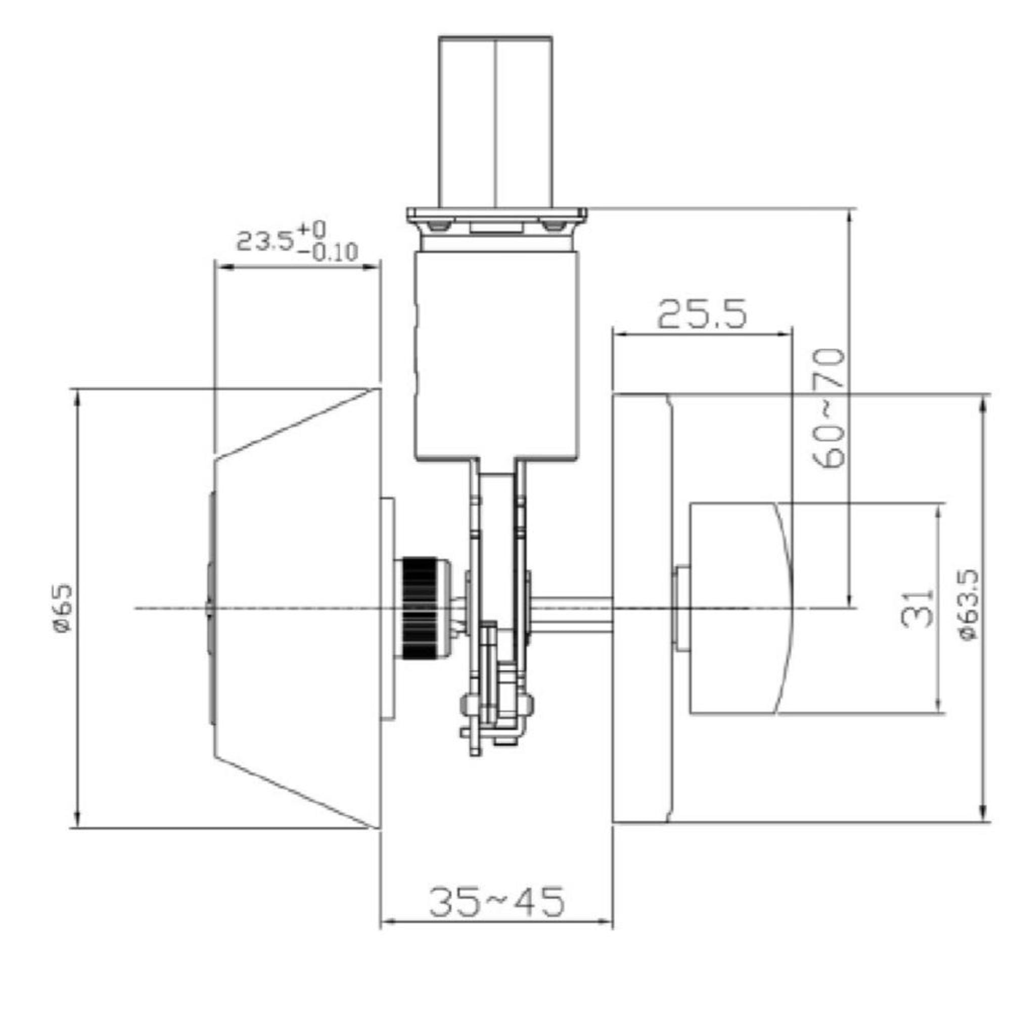 Polished Brass Keyed Entry Deadbolt with Twist-Knob Interior, 6-Way Adjustable Latch