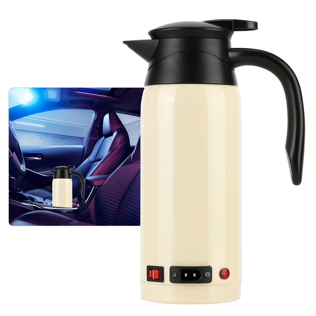Ccdes 800ml High‑Capacity Kettle, Portable Electric Kettle, 12V‑24V Easy To Operate For Travel Car Use Outdoor