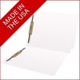 thumbnail image 6 of 20 pt Super Heavy Duty Color Folders, Full Cut End Tab, Letter Size, 2 Fasteners in Pos #1 & #3, White (Box of 40), 6 of 9