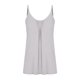 thumbnail image 4 of Puntoco Camisetas ajustadas para mujer Camisola de cuello redondo holgada con relleno push-up de color liso para mujer, 4 of 5
