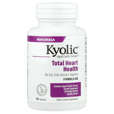 Garlic Formula 108 Total Heart Health - Kyolic 100 Caps