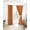Orange, variant on Black Morocco Blackout Curtains 96 Inches Long for Bedroom, Geometric Leaf Diamond Lattice Abstract Thermal Insulated Room Darkening Black Out Window Curtain Panels Grommet Drapes for Living Room