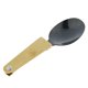 thumbnail image 3 of Sporks Portátiles de material acero Inoxidable para Camping Senderismo Mochileros ejercicio Escalada Gimnasio Trabajo Cuchara negra de oro kusrkot Campamento de acero inoxidable, 3 of 8