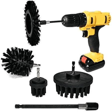 Grill Brush 5 Piece BBQ Cleaning Kit – Nylon Safe Bristle Wire Free Safe for All Grates Stainless Steel Porcelain Charcoal Smoker Grill Cleaner Scraper Accessories Outdoor$$Garden & Patio Grill Brush 5 Piece BBQ Cleaning Kit – Nylon Safe Bristle Wire Free Safe for All Grates Stainless Steel Porcelain Charcoal Smoker Grill Cleaner Scraper Accessories Outdoor$$Garden & Patio