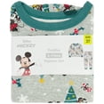thumbnail image 6 of Disney Mickey Mouse Toddler Unisex Long Sleeve Top and Pants, 2-Piece Pajama Set, Sizes 12M-5T, 6 of 9