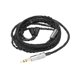 thumbnail image 4 of Cable De Audio Para Auriculares De 3,5 Mm, Cable De Repuesto Para Auriculares Resistente A La Corrosión, Suave A La Moda Para Auriculares IE8i Ccdes 3.5mm Headphone Audio Cable, 4 of 8