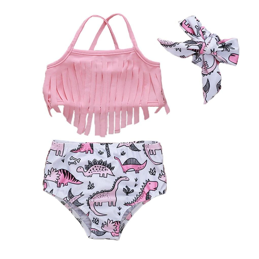 dinosaur girls swimsuit
