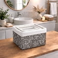 thumbnail image 2 of Paper Rope Storage Utilities Baskets Totes Set of 4 Grey, 2 of 6