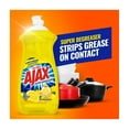 thumbnail image 2 of (9 pack) Ajax Ultra Liquid Dish Soap, Lemon Scent, Super Degreaser, 28 Fluid Ounce, 2 of 7
