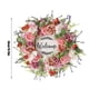 thumbnail image 3 of Flor artificial, decoración de pared para el hogar, simulación de flores con marco, pintura de bienvenida, decoración colgante para puerta, festival, marco de fotos, pintura decorativa, decoración de, 3 of 8