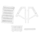 thumbnail image 3 of Soporte Para Impresora De Código De Barras, Soporte Para Impresora Pequeño, Liviano, Conveniente, Simple De Instalar, Ahorre Espacio Para La Oficina OTVIAP Blanco, 3 of 8