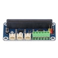 thumbnail image 1 of Para Micro: Tarjeta De Expansión De La Placa Del Controlador Del Motor De Bits Para Controlar Motores De Cc De 2 Canales Y Servos De 3 Canales Controlador De Motor Incorporado Directamente Enchufable Yuarrent TO001746-00, 1 of 7