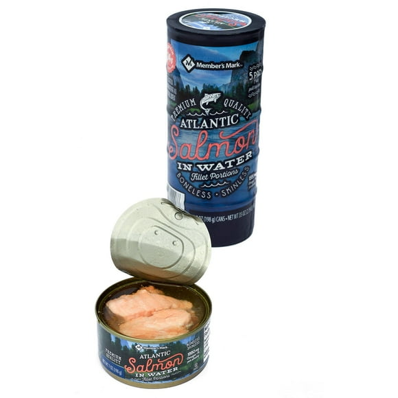Member's Mark Canned Atlantic Salmon, 7 oz., 5 pk.