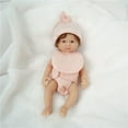 thumbnail image 2 of 6 inch full silicone simulation rebirth doll reborn doll mini miniature gift, 2 of 4