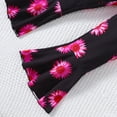 thumbnail image 6 of LUOGENLI Little Girls Outfits Size 5/6 Toddler Girls Long Sleeve Black Tops and Floral Print Pants Outfits Clothes Set for ChildKids Clothes Girls Fall Outfits Red 3-4 Years, 6 of 6