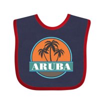 Inktastic Aruba Vacation Sunset Boys or Girls Baby Bib