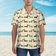 thumbnail image 2 of Balery Dachshund Dog Camisas hawaianas de manga corta para hombre, camisas playeras de corte holgado, camisas de vacaciones con botones,Large, 2 of 7