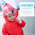 thumbnail image 4 of Chubasquero para bebés y niños Poncho para niños de preescolar con diseño de dinosaurio Poncho para niños de 2 a 6 años de edad Primavera y otoño Dibujos animados, 4 of 5