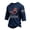 Navy, variant on USA 250th Anniversary 1776 2026 We The People Men's 3/4 Sleeve T-Shirt American Flag Patriotic Graphic Tee Vintage Crewneck Top for Independence Day 4th of July Red L