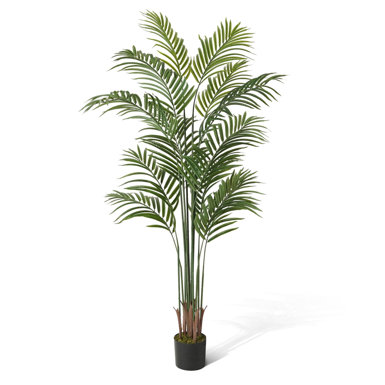 CAPHAUS 5/6/7 Feet Artificial Palm Tree with 13 Trunks for Home, Office