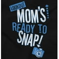 thumbnail image 2 of Ready to Snap Motherhood Humor Funny Women Plus Size Long Sleeve Graphic Tee Brisco Brands 2X, 2 of 5