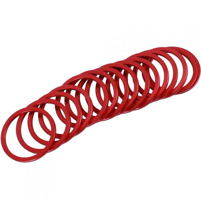 Rondelle de Bicyclette, Joint de Volant d'Inertie, Joint de Volant d'Inertie de Bicyclette Résistant à la Corrosion pour Pièces de Rechange de Vélo de Route Cycliste Excellent Accessoire Rouge