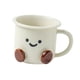 thumbnail image 2 of Tazón de cerámica para ensalada y yogur, divertido y estético, taza de café de cerámica, recipiente para guarniciones, cereales, yogur, arroz, hogar. Capacidad 120 ml, 2 of 8