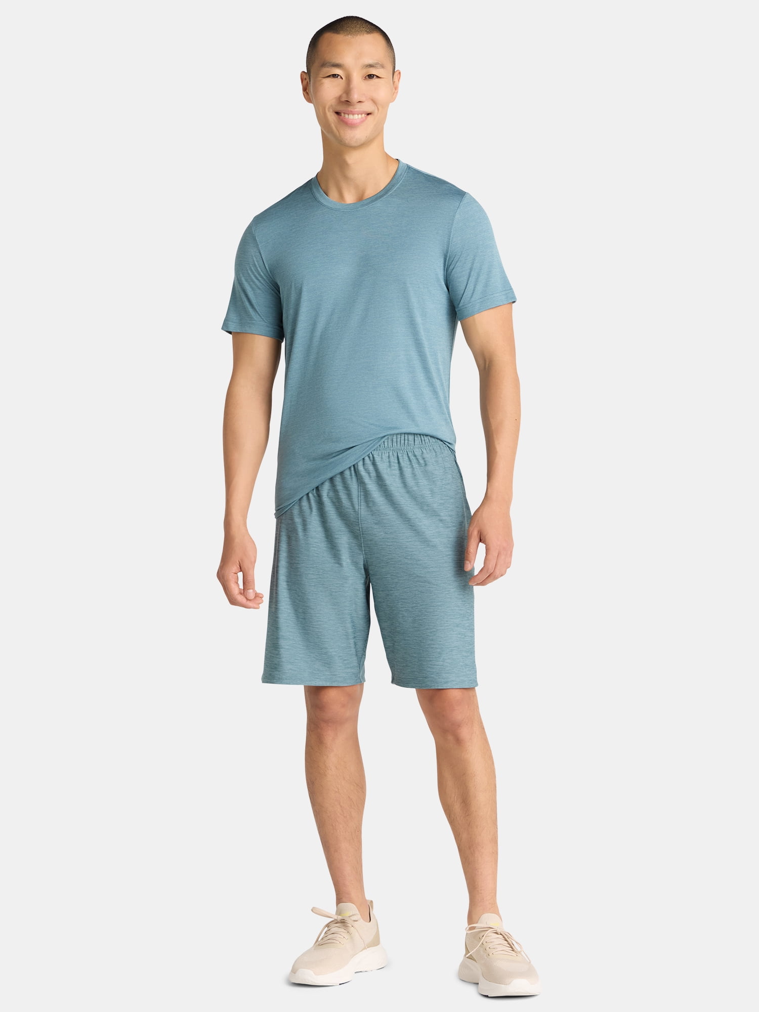 Athletic Works Men’s & Big & Tall Men’s Active Performance Jersey Tee Shirt, Sizes XS-5XL