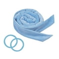 thumbnail image 5 of Heatless Curling Rod Headband, No Heat Hair Curler for Long Hair, Sleeping Curls Blue, 5 of 8