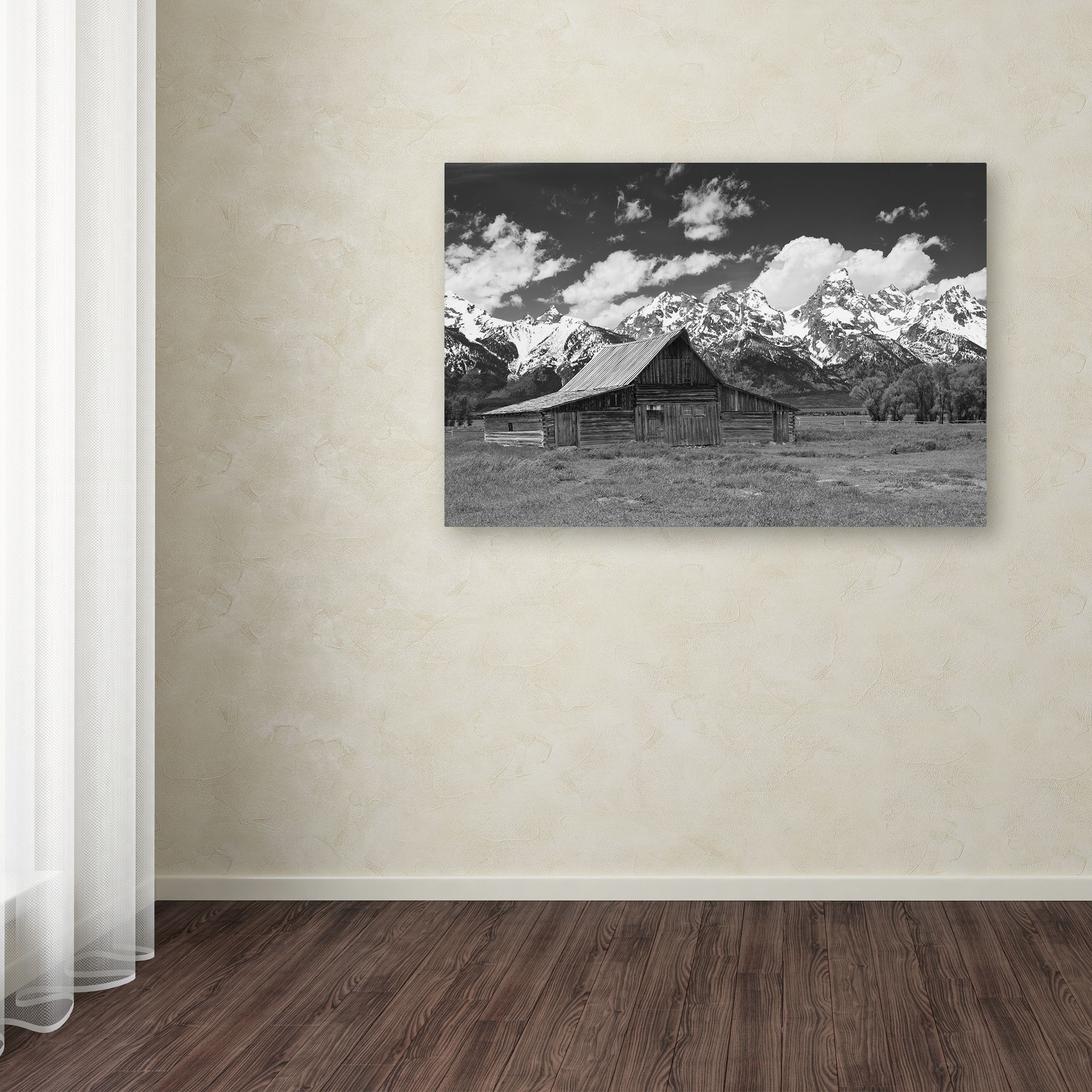 Trademark Fine Art "Thomas Moulton Barn" Canvas Art by Michael Blanchette Photography
