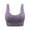 Purple, variant on CFLVAEK Womens High Impact Sports Bras with Sewn in Pads, Stretch Fully Support Wirefree Bra Breathable Full Coverage Yoga Gym Bralettes for Heavy Breasts