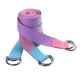 thumbnail image 5 of Correa de yoga Estrela hecha con anillo en D ajustable, mejora la flexibilidad y la fuerza para yoga estiramiento fitness, 5 of 5