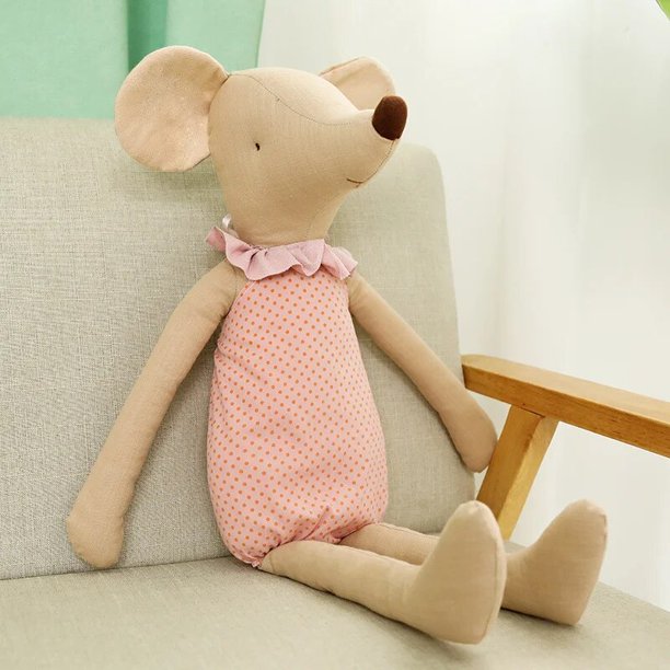 Juguete de peluche de ratón Kawaii, animales de peluche bonitos, juguetes encantadores para niños y niñas, regalos de Navidad, muñeca para niños, decoración del hogar
