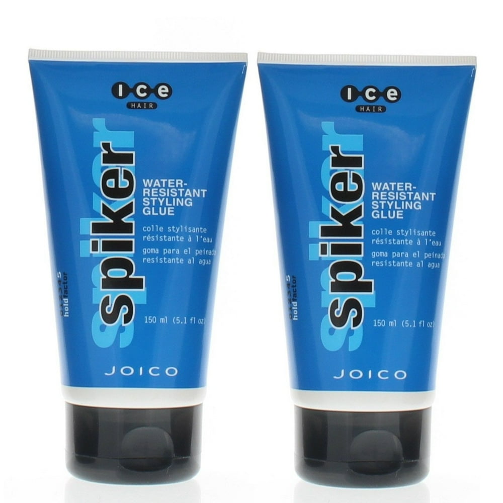 Joico Ice Hair Spiker WaterResistant Styling Glue 5.1oz/150ml (2 Pack