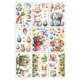 thumbnail image 2 of Pegatinas de pared con diseño de huevos de conejo de Pascua, para ventana de cristal, bonitas pegatinas anticolisión para puerta de cristal, para ventana y pared, 2 of 8