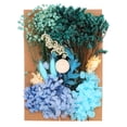 thumbnail image 1 of Unique Bargains Fleurs Séchées Naturelles Multiples Fleurs Séchées Pressées Colorées Bleues, 1 of 5