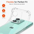 thumbnail image 3 of Luxury Clear Phone Case For Motorola Edge 40 Neo 5G 30 Pro 30 Fusion 30 Ultra 20 Pro 20 Lite Back Cover, 3 of 4