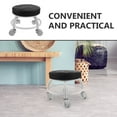 thumbnail image 4 of OUNONA Shop Stool Beauty Salon Stool With Wheels For Versatile Use 1 Set, 4 of 7
