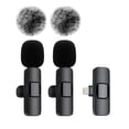 thumbnail image 1 of NEW Wireless Lavalier Microphone Audio Video Recording Mini Mic for Iphone Android Laptop Live Gaming Mobile Phone Microphone, 1 of 5
