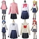 thumbnail image 2 of BOCCHI LA ROCA! Hitori Gotoh Ijichi Nijika Yamada Ryo Kita Ikuyo, disfraz de Cosplay, conjunto de uniforme JK, chaqueta de mujer, falda plisadaXL Gao Jinjia LED, 2 of 2